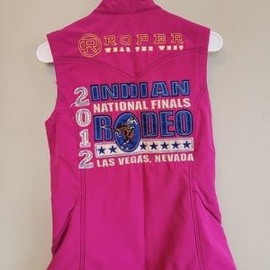 Unique roper vest